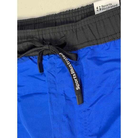 Sports Illustrated Mens Volley Swim Trunks XXL Sapphire Glow 9" Quick Dry Polyes - Picture 13 of 14